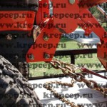 Стяжные цепи увязывают технику и устойчиво крепят груз