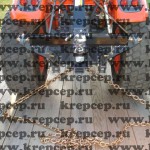 Цепи крепления на трале, полуприцепах работают по этому же принципу